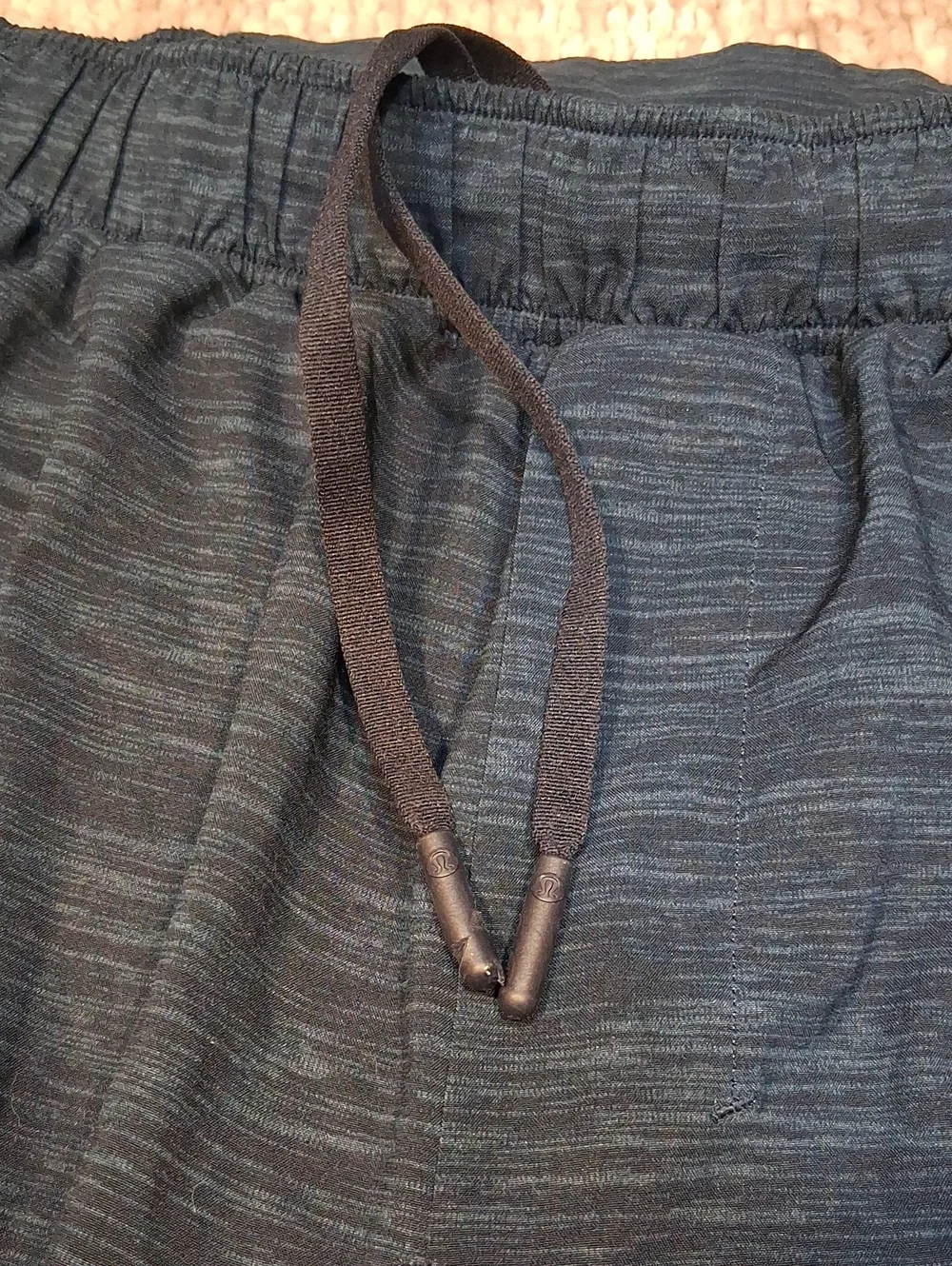 lululemon athletica Men's Navy Heather Athletic Shorts